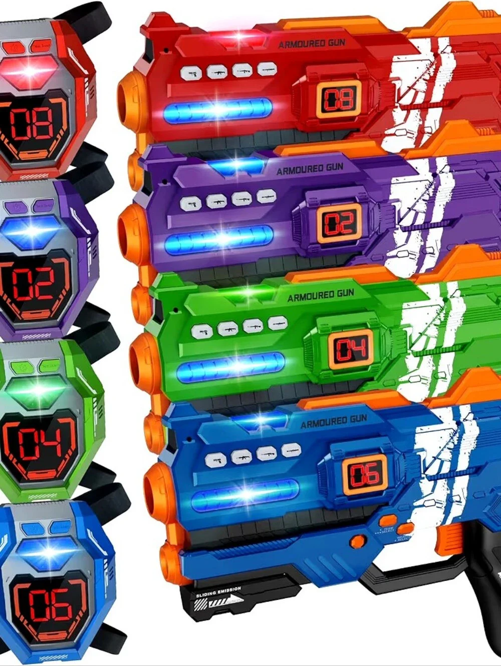 Ivoxex Laser Tag Set Mutiplayer